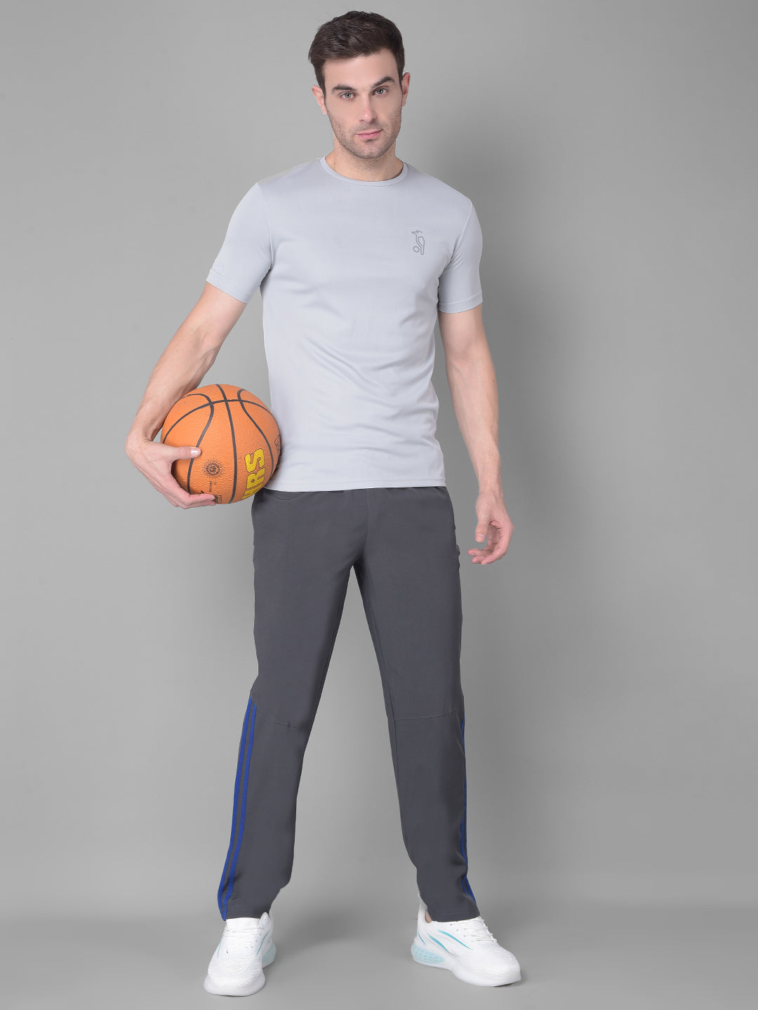 Kookaburra's Dark Grey Track Pant for Modern Comfort and Style