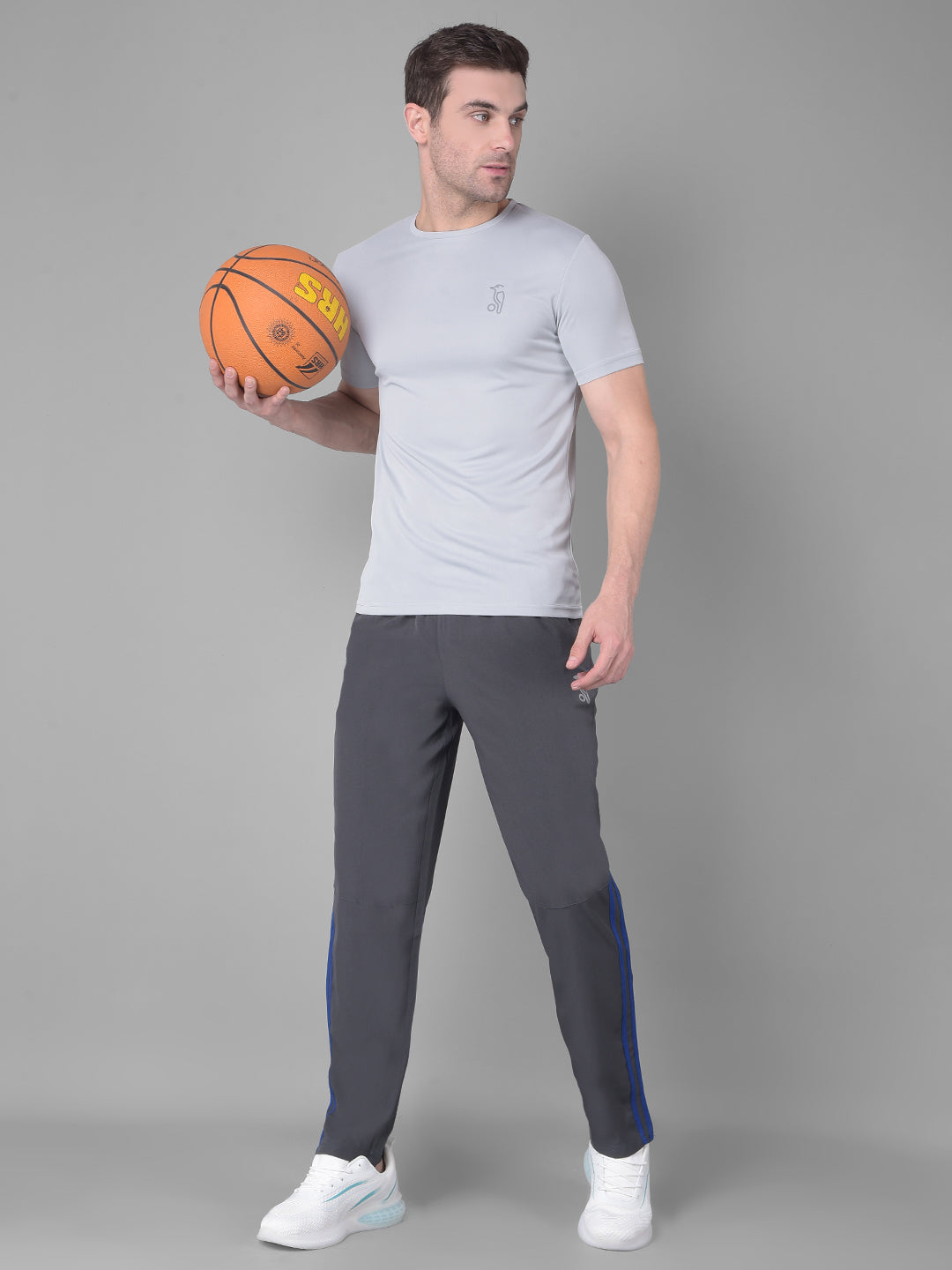 Kookaburra's Dark Grey Track Pant for Modern Comfort and Style