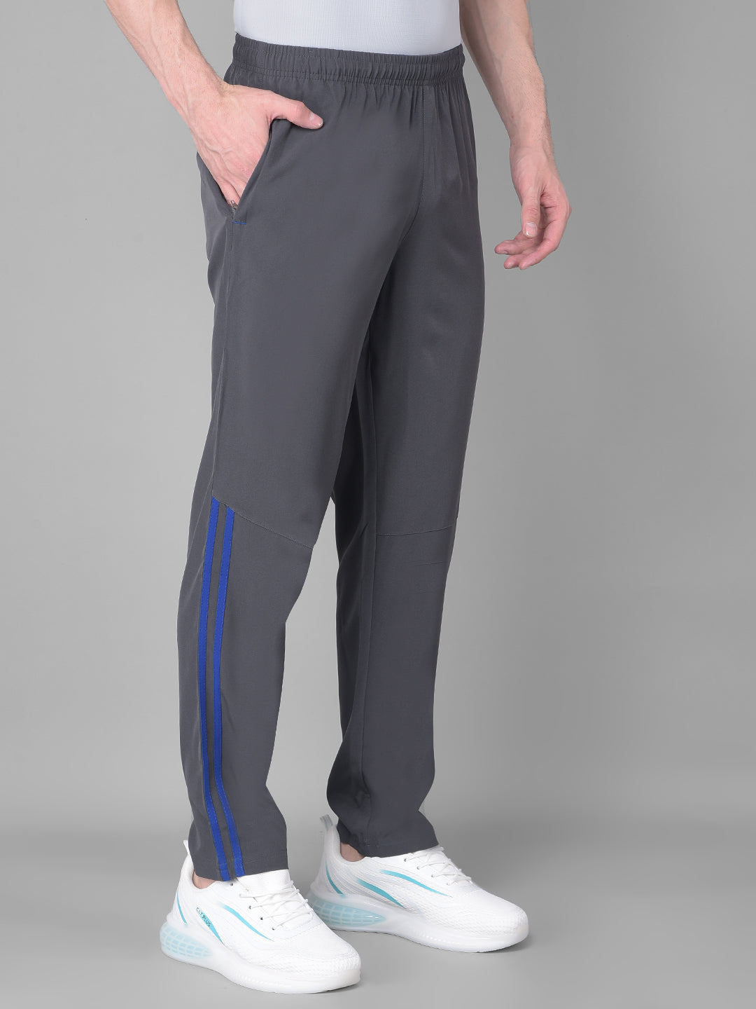 Kookaburra's Dark Grey Track Pant for Modern Comfort and Style