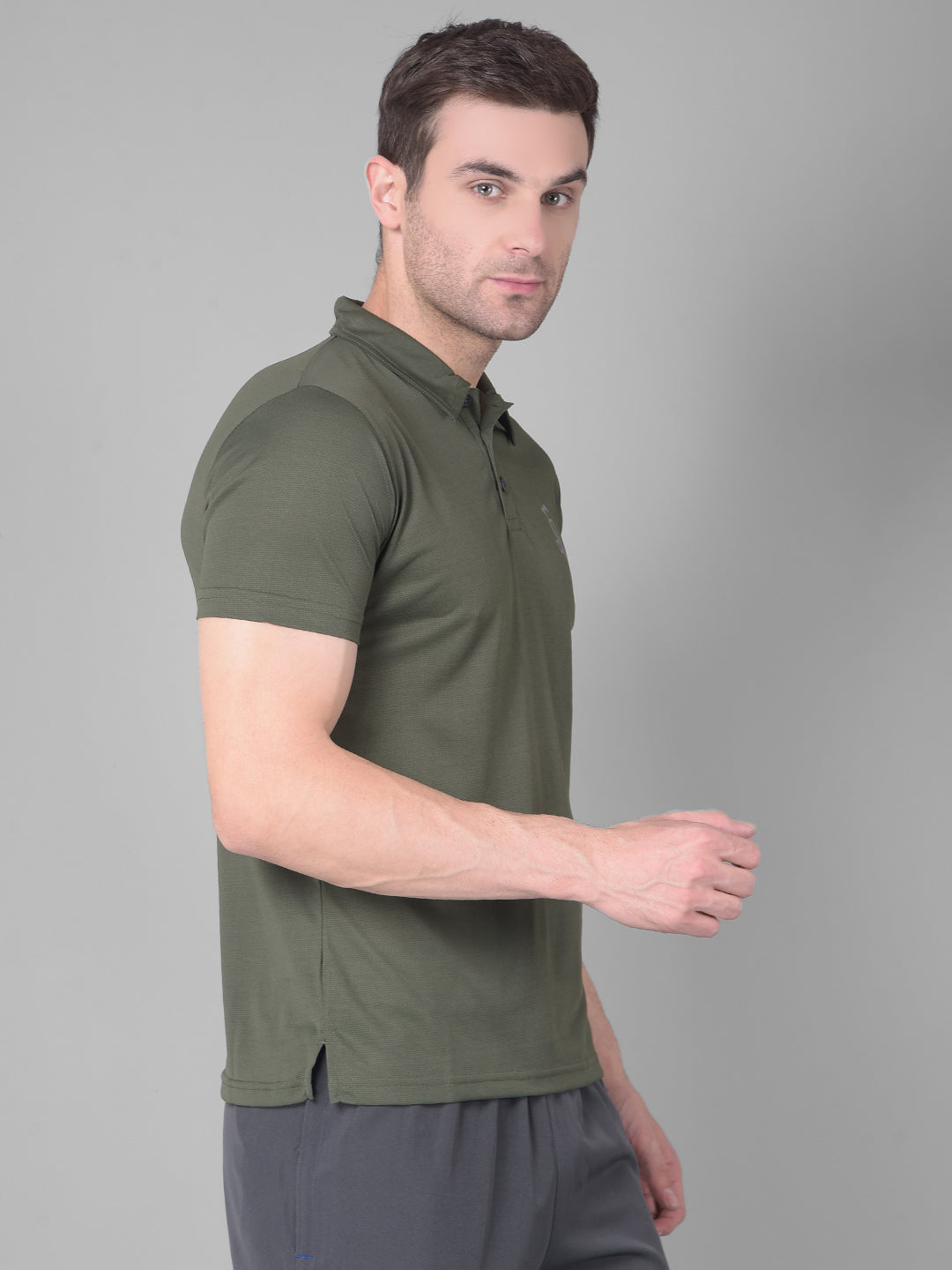 Kookaburra Dark Green Polo T-shirt for Stylish Comfort