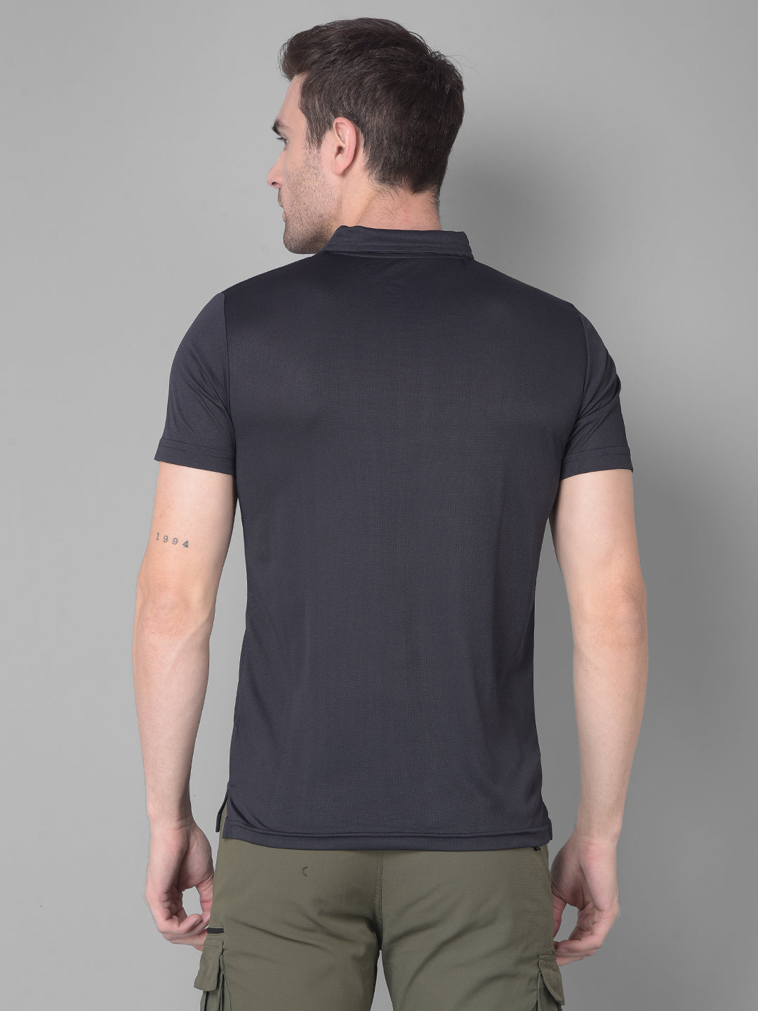 Kookaburra Black Polo T-shirt for Effortless Elegance