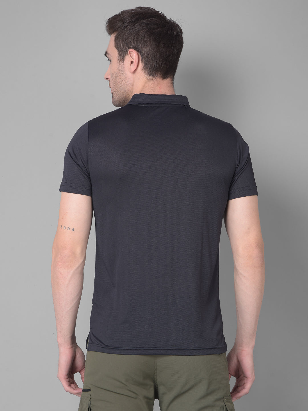 Kookaburra Black Polo T-shirt for Effortless Elegance