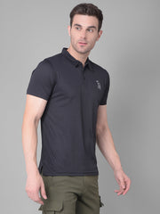 Kookaburra Dark Green Polo T-shirt for Stylish Comfort