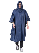 GREENLANDS GLOBO Grey Unisex Outdoor Lightweight Rain Poncho for Fashionable Waterproof Weather Protection