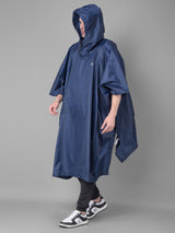 GREENLANDS GLOBO Grey Unisex Outdoor Lightweight Rain Poncho for Fashionable Waterproof Weather Protection