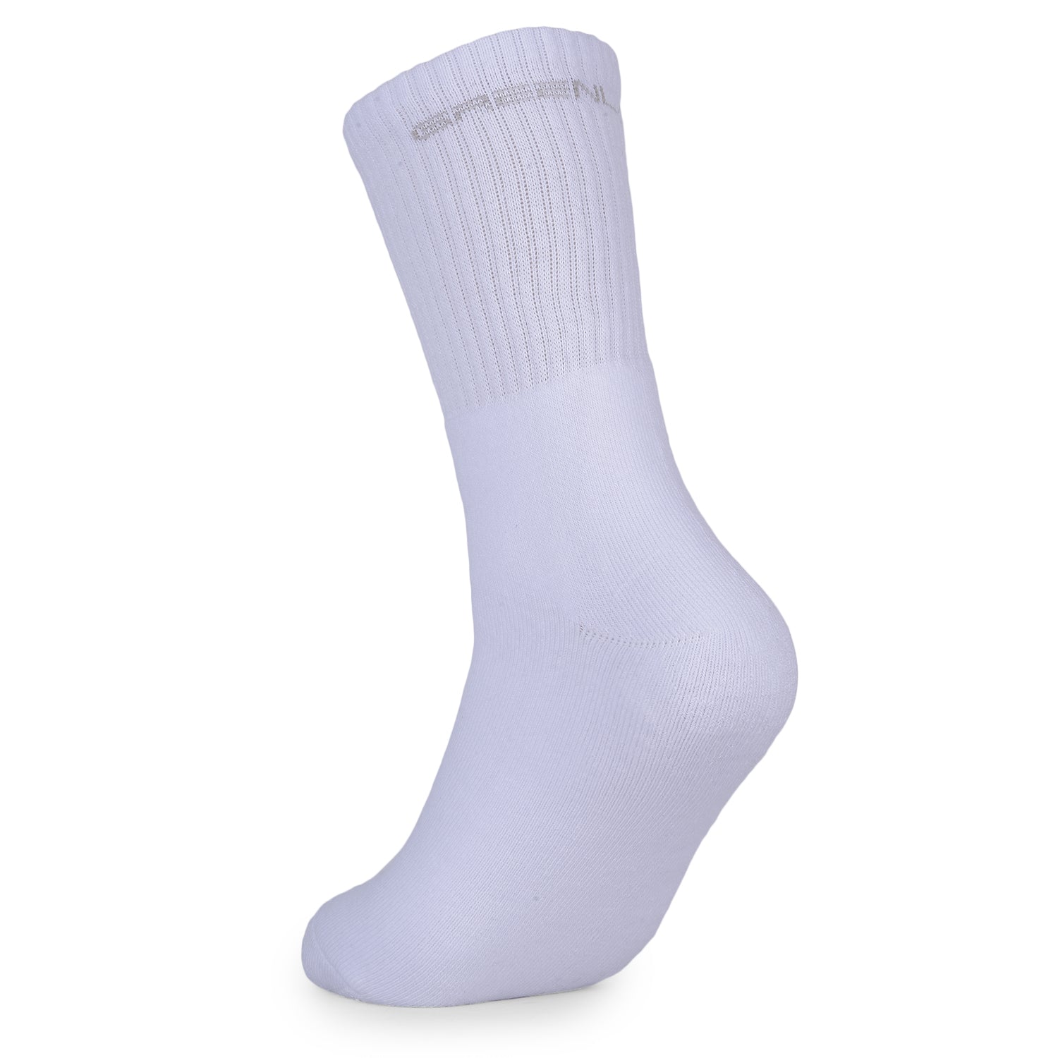 Greenlands QUADRA Crew Socks White (Pack of 3)