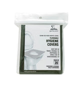 Greenlands Hygiene Toilet Seat Covers | Biodegradable, Flushable | Pack of 20 – Travel Essential