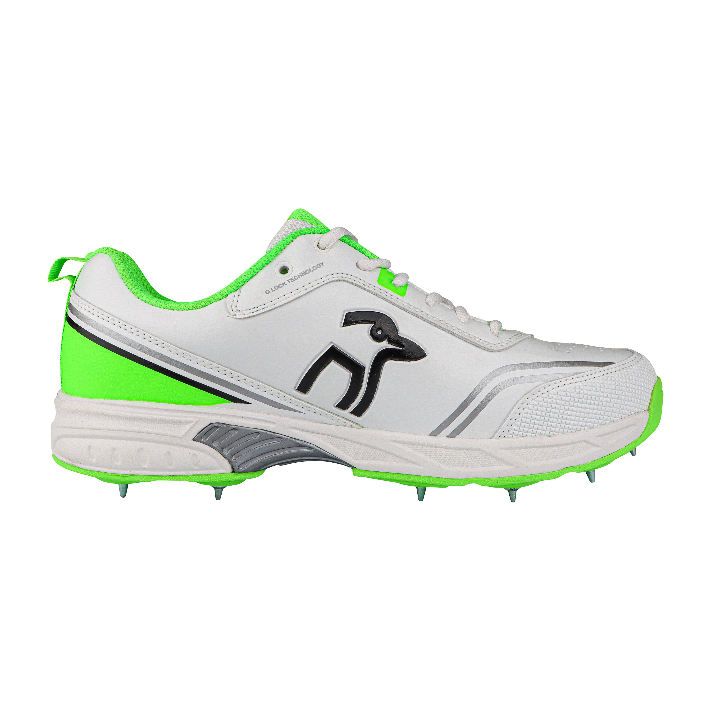 Kookaburra Spike Cricket Shoe PRO 3.0 (Green/White)
