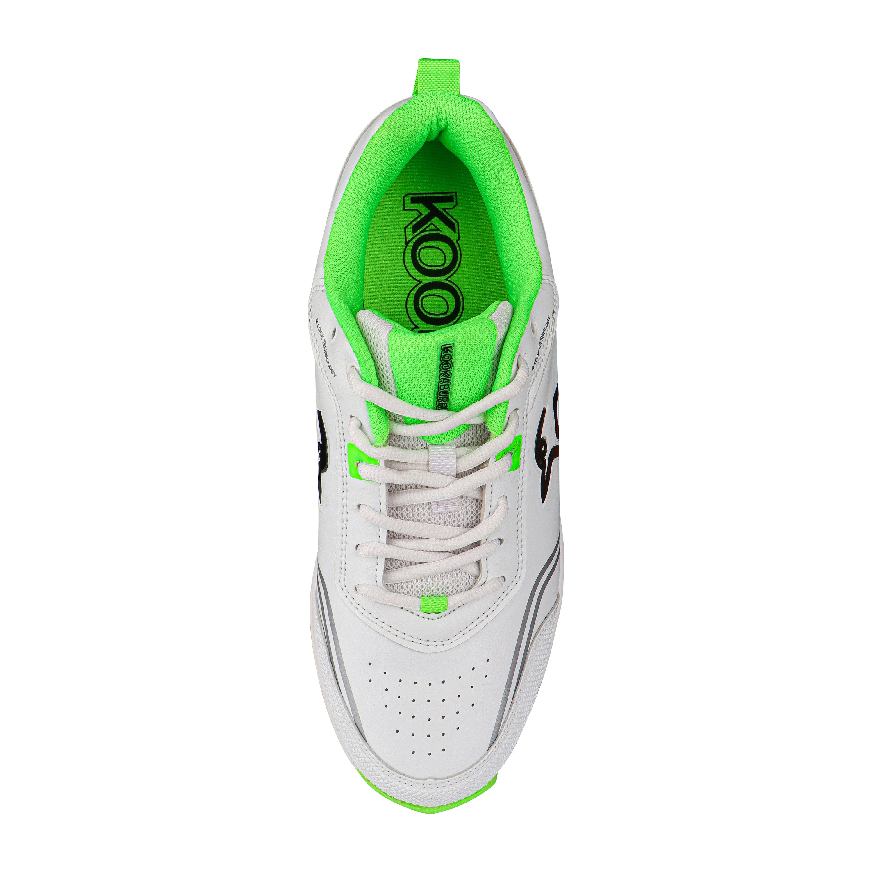 Kookaburra Cricket Shoes Pro 3.1 Grn/Wht Spike