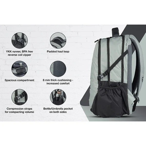 Greenlands Quad Backpack - Light Grey