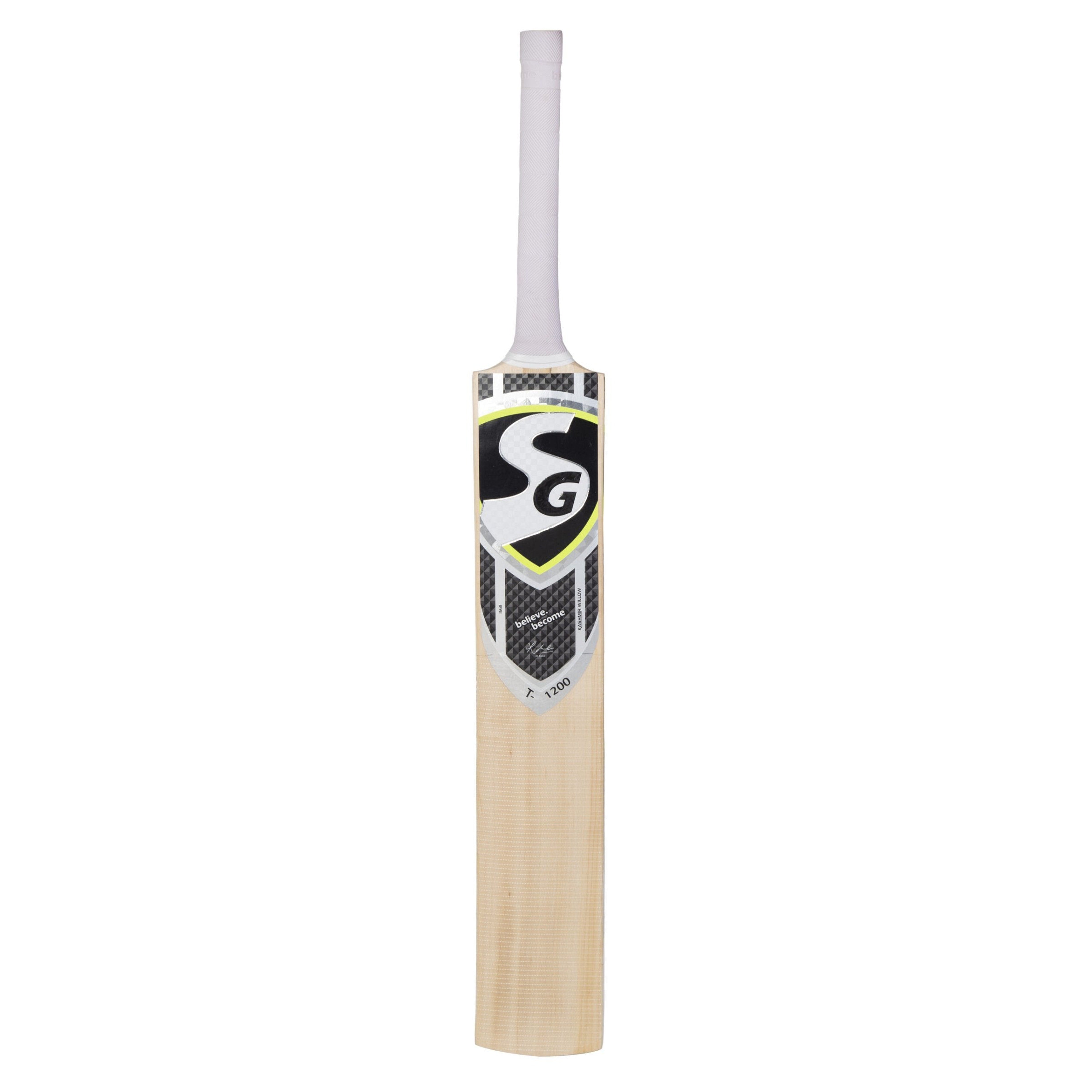 SG T-1200 Kashmir Willow Scoop Bat for Tennis Cricket Ball