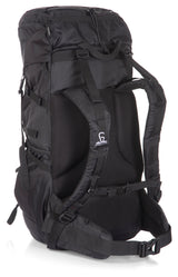 Greenlands TRITUS 40L Rucksack – Black | Durable Trekking & Hiking Backpack for Camping & Adventure