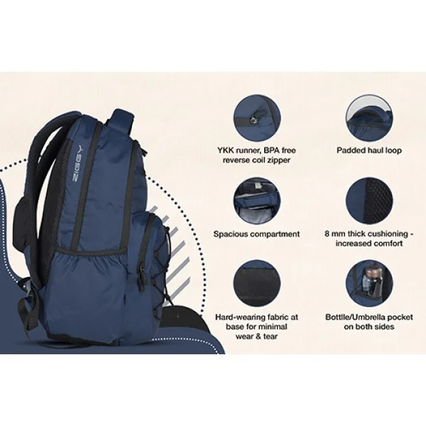 Greenlands Ziggy Backpack - Navy