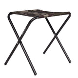 Greenlands Foldable Camping Stool – Mild Steel Medium, Camo | Sturdy Portable Outdoor Stool for Camping & Travel