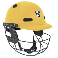 SG Acetech Coloured Cricket Helmet (Yellow)