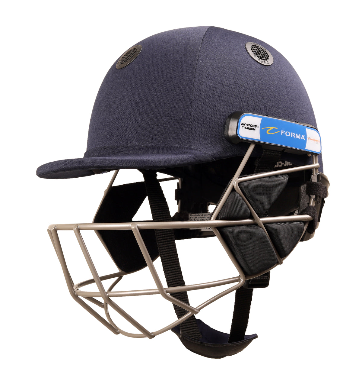 FORMA AIR CROSS PRO MAXX TNM Pre-fitted Faceguard Impact-Reducing Foam ...