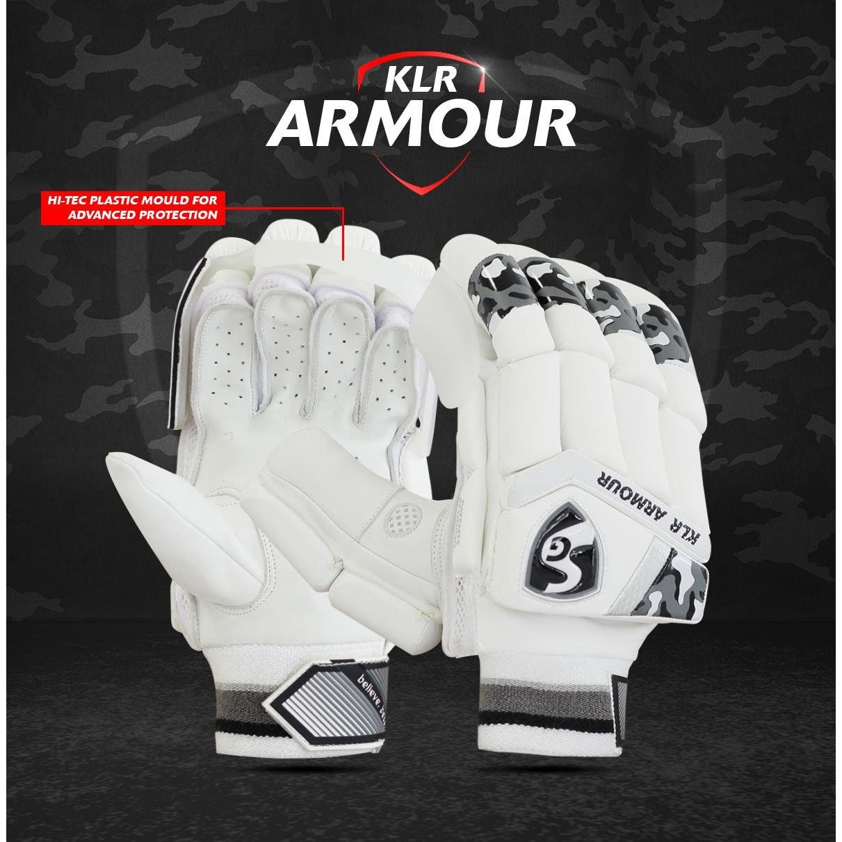 SG KLR Armour Batting Gloves