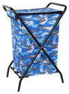 Greenlands 30L Portable Folding Aluminum Storage Bin – Rust-Resistant, Powder-Coated Frame with Water-Resistant Fabric for Camping, Tools & Travel – No Assembly Required (Camo)