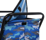Greenlands 30L Portable Folding Aluminum Storage Bin – Rust-Resistant, Powder-Coated Frame with Water-Resistant Fabric for Camping, Tools & Travel – No Assembly Required (Camo)