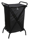Greenlands 30L Large Mild Steel Grey Camping Storage Bin with Folding Frame with Rust-Resistant Polyester Fabric for Outdoor Gear- No Assembly Required