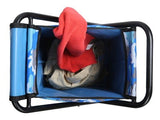 Greenlands 20L Medium Camo Camping Storage Bin - Mild Steel Folding Frame with Rust-Resistant Polyester Fabric, No Assembly Required for Outdoor Gear