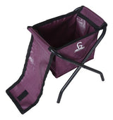 Greenlands 15L Mild Steel Camping Storage Bin – Durable Wine Color Container for Outdoor Gear & Travel Essentials