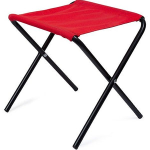 Greenlands Camping Stool Mild Steel Size Small Red